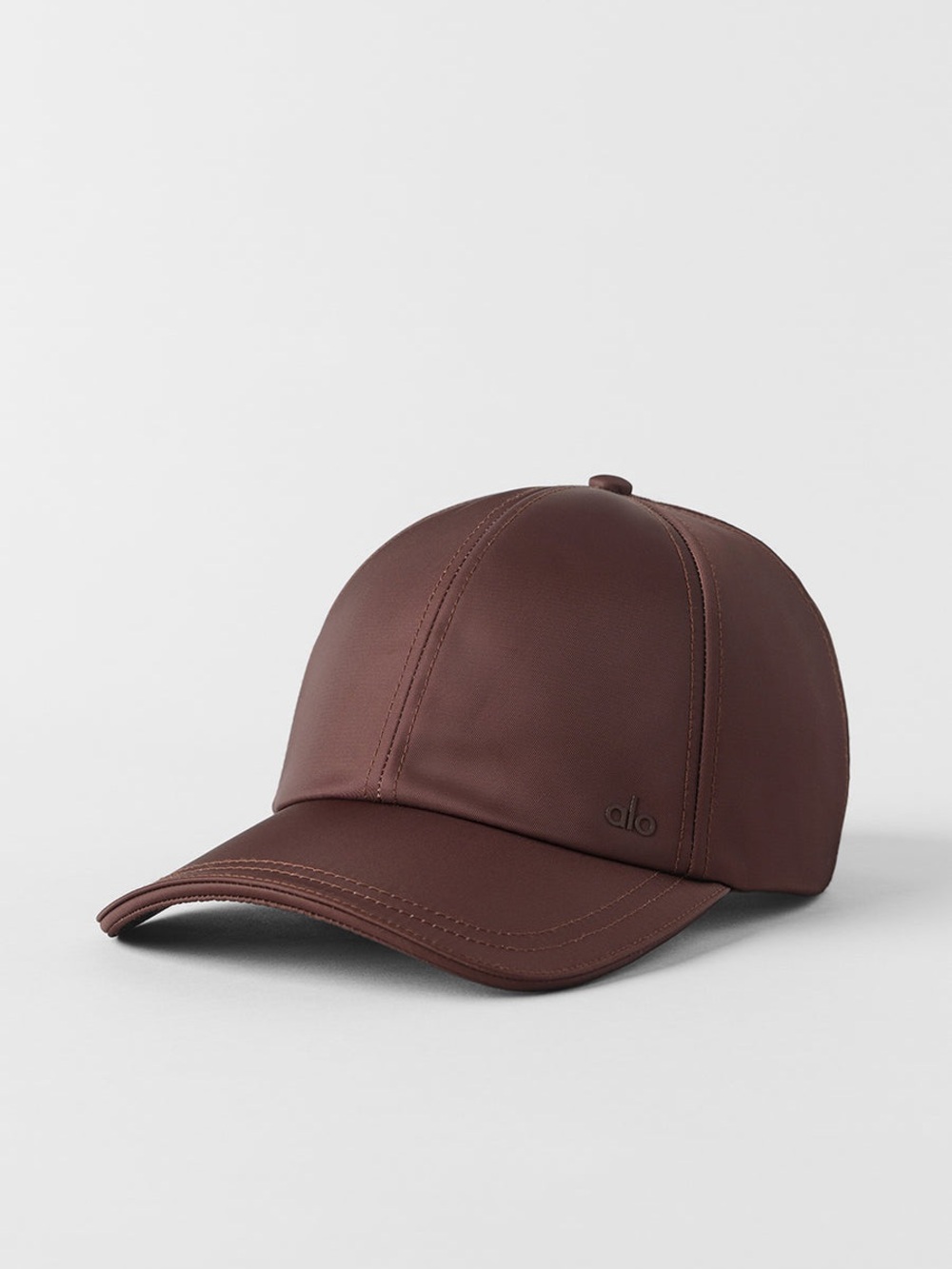 NWT ALO Yoga Nylon Baseball Cap in Brownstone